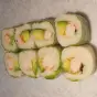 Maki green crevette avocat menthe coriandre