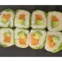 Maki green saumon avocat menthe coriandre