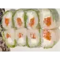 Maki green saumon fromage menthe coriandre