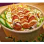 Poké crevette tempura